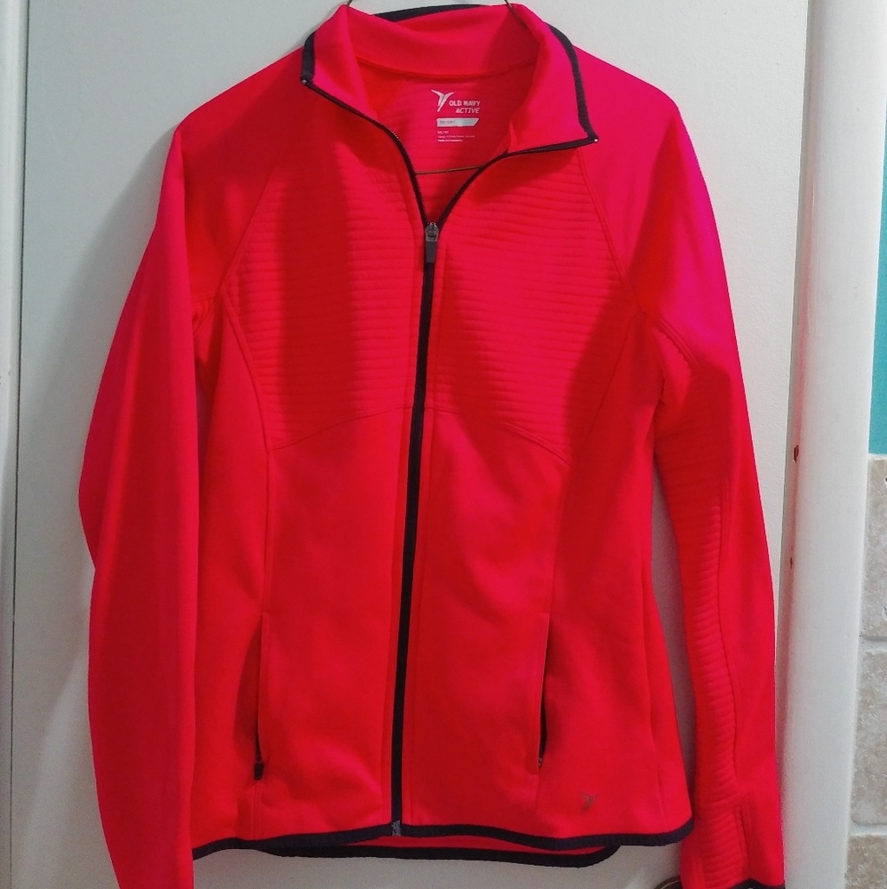 Old Navy Neon Orange Sweatshirt